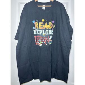 Read Explore Learn T-shirt size 4XL